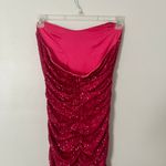 Hello Molly Sequin Pink Dress Photo 4