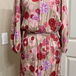 Chelsea & Violet  pink and red floral dress Photo 0