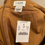 J. Crew Factory Brown Faux Suede Ruffle Hem Mini Skirt Size 10 New With Tag Photo 4