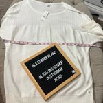 New York & Company Lightweight Sweater‎ White Size XL Photo 14