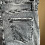 Current/Elliott CURRENT ELLIOT black/ grey lightly distressed high rise stiletto skinny jeans Photo 4