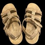 Vionic  Amber 44 Orthaheel Women's Sandals Sz 10 US Gold Comfort Cork Shoes 42 EU Photo 6