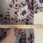 Madewell  Mini Dress Painted Blooms Lilac size 4 EUC Photo 8