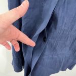 MM.LaFleur NWT M.M. Lafleur Melissa Stretch Linen Shirt Dress‎ in Blueberry Size 6 Photo 14