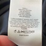 EXPRESS Body Contour Black Metallic Glitter Twist Front Long Sleeve Bodysuit Photo 9