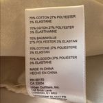 Urban Outfitters NWT  Off-White Halter Romper Shorts Star Zipper Inseam 1.5” Photo 12