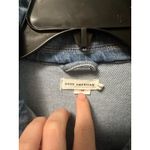 Good American  Committed to Fit Denim Jacket Light Wash Size Medium Photo 1