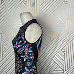 Clover Canyon Stained Glass Neoprene Sleeveless Dress in Multi Size XS Photo 7