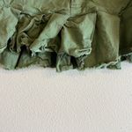 Urban Outfitters Raven Linen Pleated Mini Skirt in Green S Photo 7