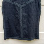 Diane Von Furstenberg Diane Von Furstenburg DVF Black Grey Wool Blend Chickie Pencil Skirt Size 8 Photo 1