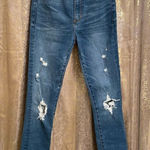 Abercrombie & Fitch Ultra High Rise Super Skinny Distressed Jeans 2/26 Short Photo 0
