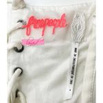 Free People FP Love To Love You Cutwork Dress White Open Strappy Lace-Up Corset Back Crochet Photo 7