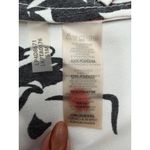 Karl Lagerfeld  Paris Graphic Tunic Blouse Oversized Button Down M-L Photo 2