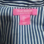 Isaac Mizrahi  sleepwear striped button down pj 2 pc set small p29 Photo 2