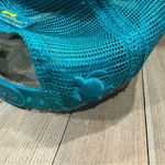 Simply Southern Simply‎ Southern Low Profile Trucker Hat Teal & Camo w/ Pineapple Logo Photo 1