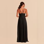 Birdy Grey New  Maxi Bridesmaid Theresa Dress
In Chiffon Black size small Photo 1