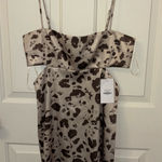 Emory park  Cow Print Mini Dress Photo 0
