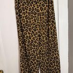 Michael Kors Wide Leg Flowy Cheetah Print Pants Photo 1