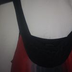 Wrapper  S Crepe Red Gray Lavender Tank Top Photo 1