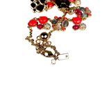 Kate Spade  New York Bashful Blossom Statement Necklace Rhinestone Coral Pink Photo 5