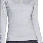Gap Gray Fitted Long Sleeve Polo Top size S Photo 0