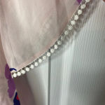 Yumi Kim  100% Silk Floral Flutter Sleeve Top Size‎ Small Photo 8