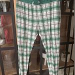 Little Sleepies bamboo pajamas pants noel plaid matching christmas holidays Green Photo 7