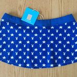Playboy New  Patriotic Swimsuit Skirt Cover Up Large Stretchy Photo 1
