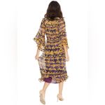 MISA Los Angeles Yanira Midi Dress, Yellow, Small Photo 3