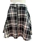 Hot Topic Plaid O-Ring Skater Skirt Lot of 2 SZ S Black & White, Red & Black Photo 2