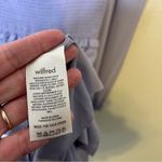 Aritzia Wilfred Tempest Smocked Chiffon Mini Dress in Lilac Purple Women's S Photo 8