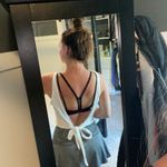 Lululemon Tank White Size 6 Photo 0