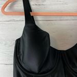 Victoria's Secret Victoria’s Secret Black Satin Corset Style Bra Size 32C Photo 1