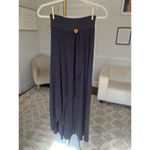Matilda Jane x Joanna Gaines Wrap Maxi Skirt Navy Cottagecore Spring Summer Sz S Photo 5
