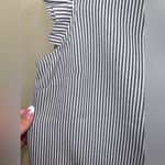 Monteau  Los Angeles Striped Ruffle Sleeve Top Size Small Photo 7