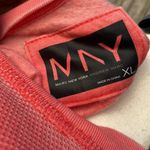 Marc New York Coral Long Sleeve Athleisure Slouch Shoulder Top Size XL Photo 5