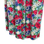 Vintage Maycene Floral 2 Piece Set Large Blue Photo 4