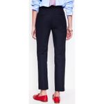 NWT Boden Mayfair 7/8 Straight Leg Trouser Navy Blue Size 6 Preppy Office Career Photo 1