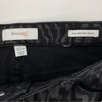 Skinny Girl  NWT Black Tiger Print Paul High Rise Skinny Jeans Size 32 Photo 6