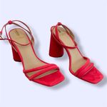 Sam Edelman  Women's Kia Pink Velvet Heels Photo 1