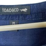 Toad & Co  Indigo Swing Short Sleeve Top Women’s Size Medium / Organic Cotton Photo 2