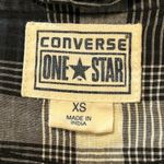 Converse One Star Black and White Plaid Grunge Skater Girl Babydoll Dress XS Photo 8