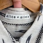 Alice + Olivia  Isabelle Shirt linen Dress small Photo 4