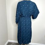 Knox Rose Flower Wrap Long Sleeve Dress Photo 2