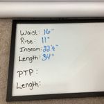 Peace Love World Crop Raw Jeans Size 10 Photo 10