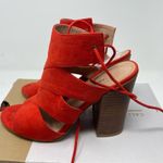 Call it spring  Red Sandals sz 7 Photo 3