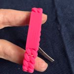 Marc by Marc Jacobs  Bright Pink silicone Braided Bracelet Photo 1