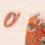 Seafolly NWT  X Revolve Splendour Shirred Bandeau Bikini Top in Honey Photo 6