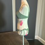 Xhilaration Women’s Junior’s Sage Green Bikini Swimsuit 2Piece Size L (8/10) NWT Photo 4