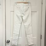 Bebe White Skinny Jeans Super Distressed Tight Fit Baddie It Girl Glam Size 27 Photo 3